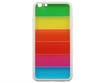 Чехол iPhone 6/6S Plus Rainbow Case (белый)