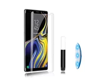 Защ. стекло Samsung Note 8 3D Full прозрачное с клеем и UV лампой