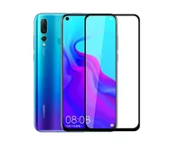 Защ. стекло Honor View 20/Huawei Nova 4 Full черное