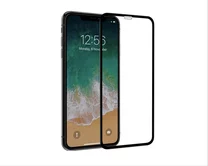 Защ. стекло iPhone XS Max/11 Pro Max 3D (тех упак) черное