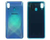 Задняя крышка Samsung A405F A40 синяя 1кл