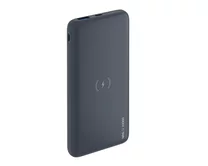 Внешний АКБ 10000 mAh Deppa, QC 3.0,18W, Qi 10W, графит