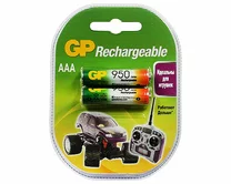 Аккумулятор AAA GP HR03 2-BL 950mAh (1упак)