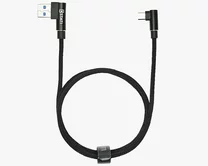 Кабель Kstati KS-003 microUSB - USB черный, 1м