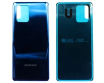 Задняя крышка Samsung G770F S10 Lite синяя 1кл