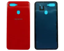 Задняя крышка Oppo A5S красная 1кл