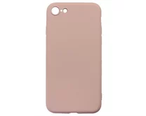 Чехол iPhone 7/8/SE 2020 Microfiber (светло-розовый)