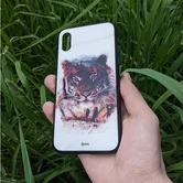 Чехол iPhone 6/6S KSTATI Glass Wild Art