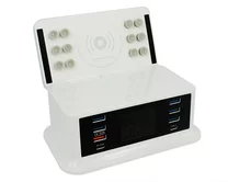 Зарядная станция CDA-36 с дисплеем 6 USB + 1 Type-C + 1 65W