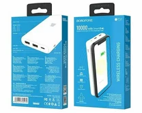 Внешний АКБ 10000 mAh Borofone BT31+ Wireless белый