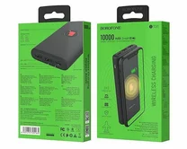 Внешний АКБ 10000 mAh Borofone BT31+ Wireless черный