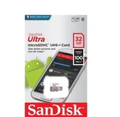 Карта памяти MicroSDHC SanDisk 32GB cl10 U1 Ultra Android 100MB/s