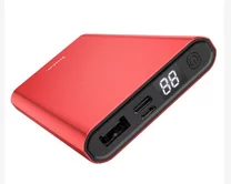 Внешний АКБ 10000 mAh Hoco J68 красный