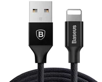 Кабель Baseus Yiven Cable For Lightning - USB черный, 1,2м