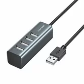 USB HUB Awei CL-122 (USB to USB2.0*4) черный