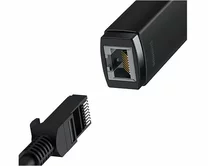 Переходник Baseus Lite Series Type-C to RJ45 (черный)