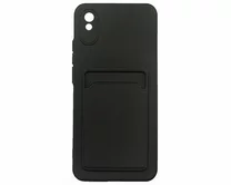 Чехол Xiaomi Redmi 9A TPU CardHolder (черный)