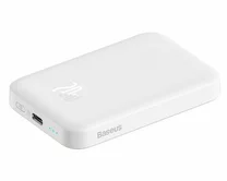 яяяВнешний АКБ 6000 mAh Baseus Magnetic + Wireless charger 20W белый