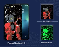 Чехол iPhone 11 LUXO Kaws (J119)