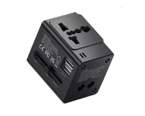 Адаптер McDodo CP-4120 universal travel adapter черный