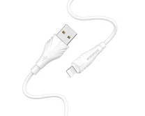 Кабель Borofone BX18 Lightning - USB белый, 2м