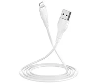 Кабель Borofone BX18 Lightning - USB белый, 2м