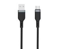 Кабель Wiwu PT02 USB - Type-C черный, 3м