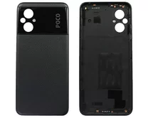 Задняя крышка Xiaomi Poco M5 черная 1кл