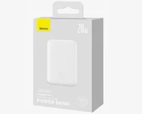 Внешний АКБ 10000 mAh Baseus Magnetic Mini Air + Wireless charger 20W белый