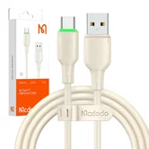 Кабель McDodo CA-4750 Type-C - USB бежевый, 6А, 1,2м