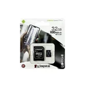 Карта памяти MicroSDHC Kingston Canvas A1 (32GB cl10 100Mb/s + SD)