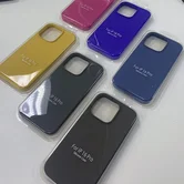 Чехол для iPhone 16 Pro Max Silicone (no logo) #44 shiny blue